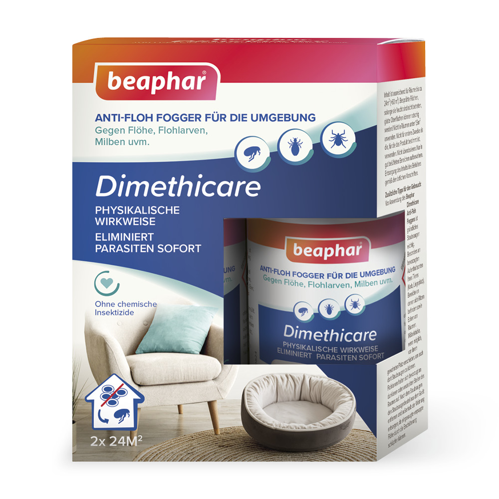 Dimethicare Anti-Floh Mini-Fogger, 2x75ml