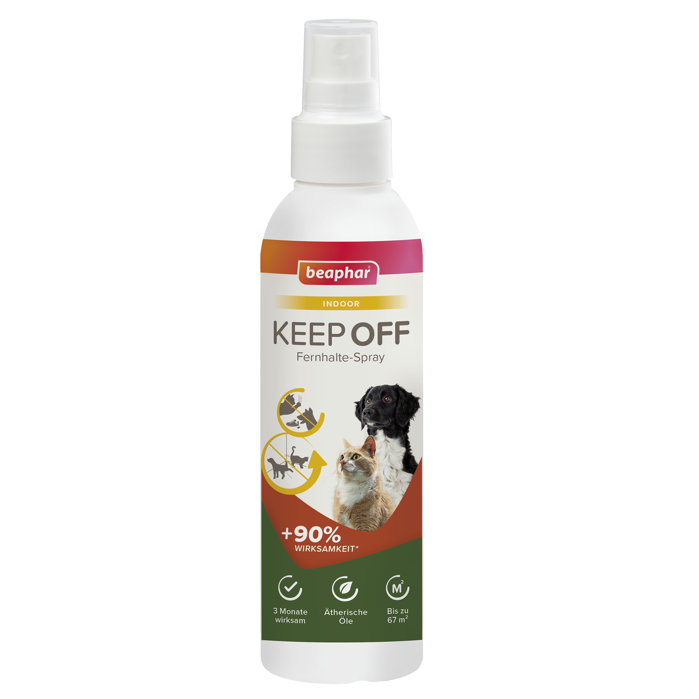 KEEP OFF Abwehrspray für Hunde und Katzen, 200ml
